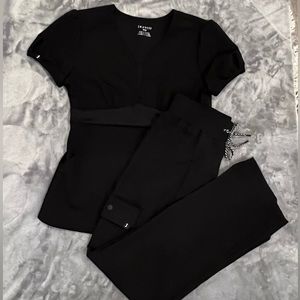 Jaanuu Black Scrubs Size XXS